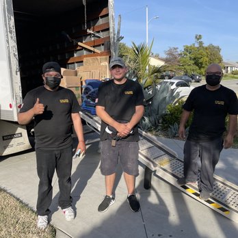 EJ&J Moving Services - The crew! Dad and two sons - Movers Near Me