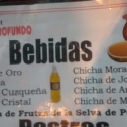 Mi Perú Profundo - Las bebidas