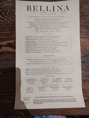 Menu photo 8 Bellina Alimentari Atlanta, GA