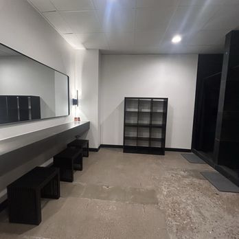 Strong Pilates - Shower/bathroom area in progress - Pilates Near Me - Austin, Texas