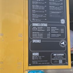 King David Tacos - Menu from 8/11/2023