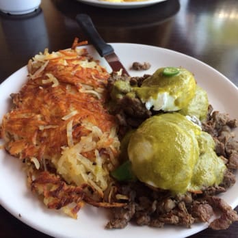 Broken Yolk Cafe - Dat Border Benedict Doe - Breakfast & Brunch Near Me - Orange, California