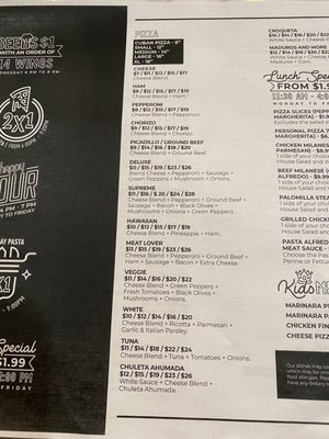 Menu photo 3 Pizzaton Miami, FL