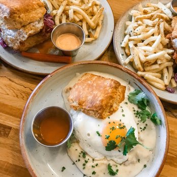 The Baker’s Table - Biscuits and Gravy, Fried Chicken sandwich - New American Near Me - Newport, Kentucky