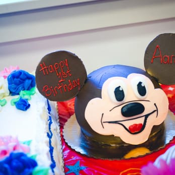 Deerfields Bakery - Mickey Mouse Smash Cake for my  year old mickey mouse fan! - Bakeries Near Me - Deerfield, Illinois