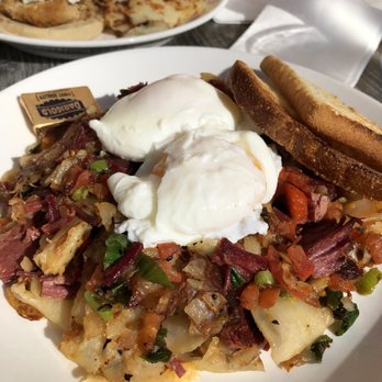 Cafe M - Homemade Corned Beef Hash - Breakfast & Brunch Near Me - Berkeley, California Cafe M - Homemade Corned Beef Hash - Breakfast & Brunch Near Me - Berkeley, California