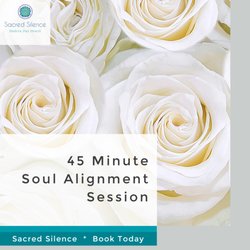 Sacred Silence - 45 Minute Soul Alignment Session - $70