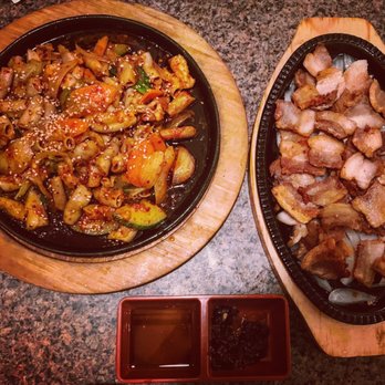 SOHA - E3. Gopchang Yangbokum and E18. Samgyubsal - Korean Near Me - Austin, Texas SOHA - E3. Gopchang Yangbokum and E18. Samgyubsal - Korean Near Me - Austin, Texas