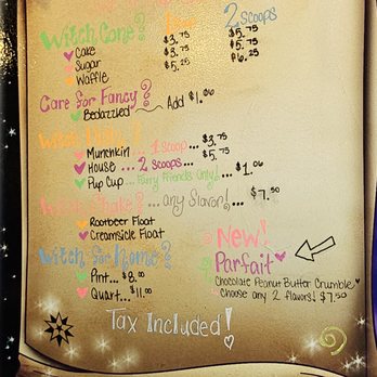 Witch Flavor - Menu - Ice Cream & Frozen Yogurt Near Me - Beaver, Pennsylvania