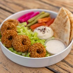 Wrapped - Falafel Plate (5 pcs)