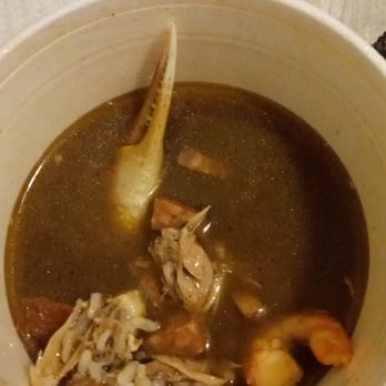 Sal's Gumbo Shack - Large gumbo..half eaten - Seafood Near Me - Long Beach, California Sal's Gumbo Shack - Large gumbo..half eaten - Seafood Near Me - Long Beach, California