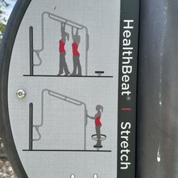 Paige Lane Neighborhood Park - Fitness Station: Assisted Stretch Equipment