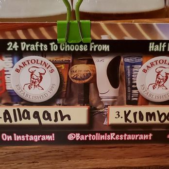 Bartolini's - Try the sampler... - Pizza Near Me - Midlothian, Illinois