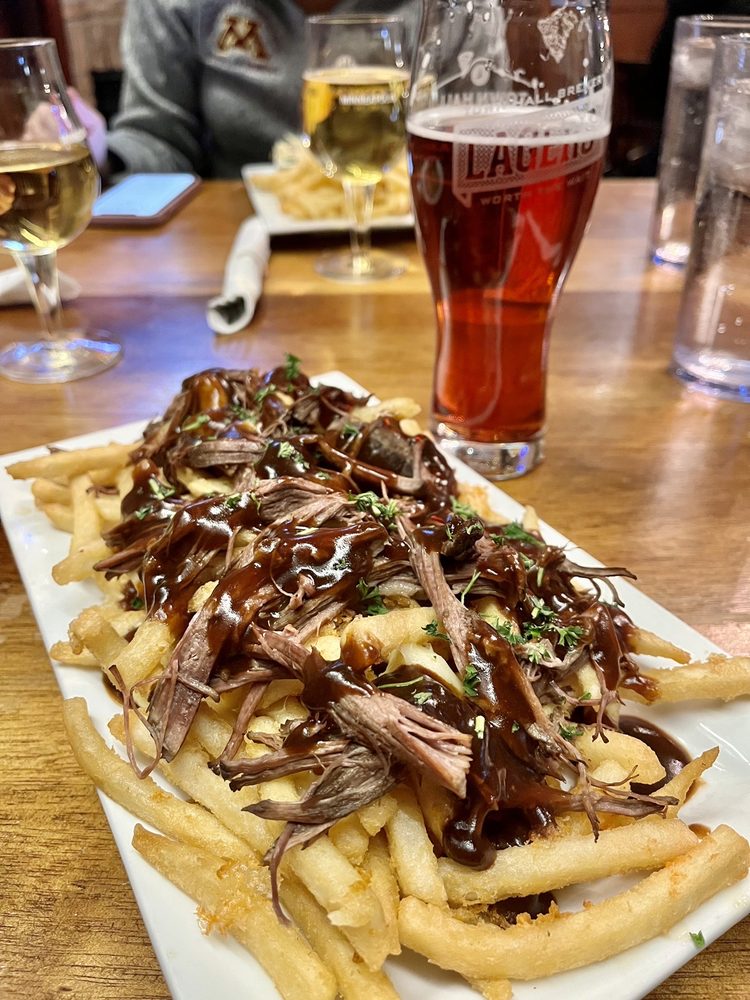 Food from Minneapolis Town Hall Brewery