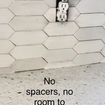 Just Another Carpenter - Poor work, crowded no room to grout - Carpenters Near Me Just Another Carpenter - Poor work, crowded no room to grout - Carpenters Near Me