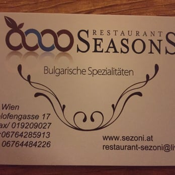 Seasons - Bulgarian Near Me - Vienna, 9