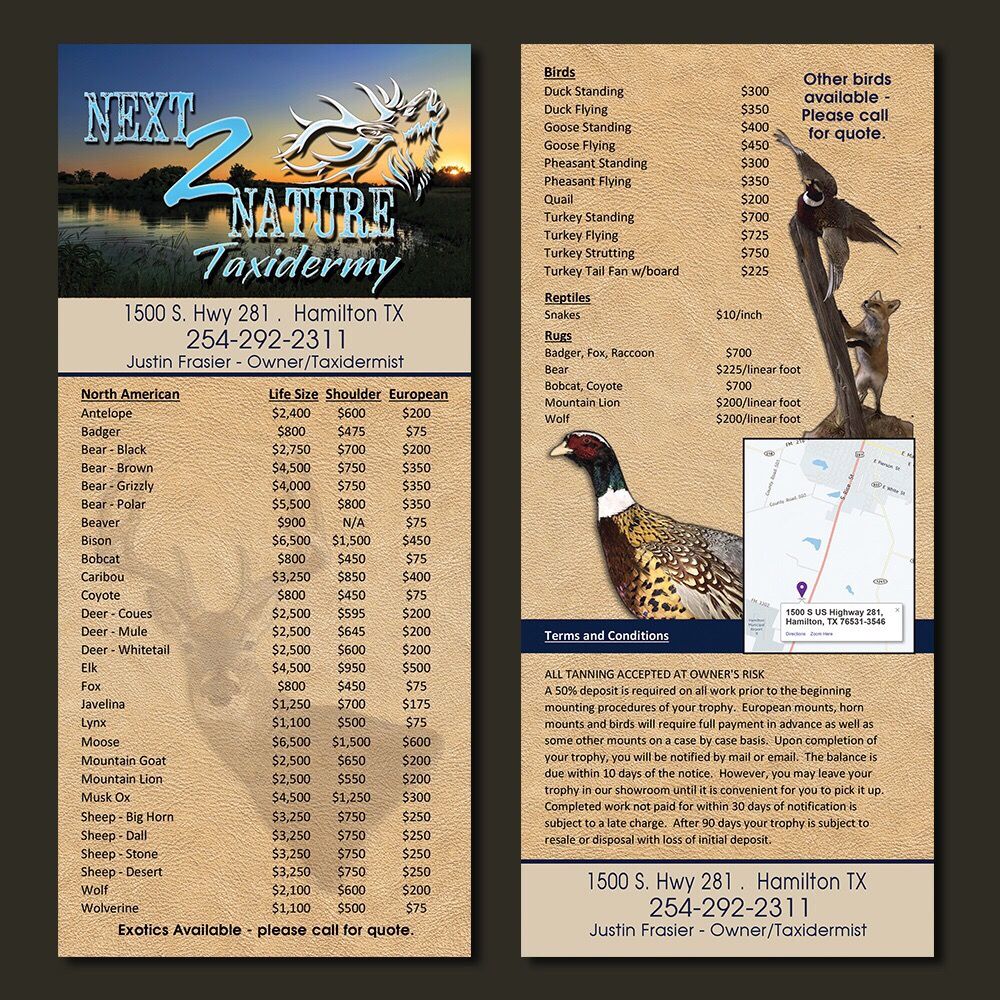 Next 2 Nature Taxidermy - taxidermy in Hamilton, TX