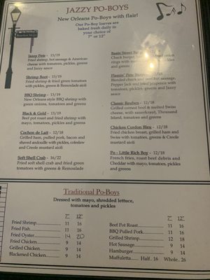 Menu photo 6 Jazzy Pete's Po-Boy's Slidell, LA