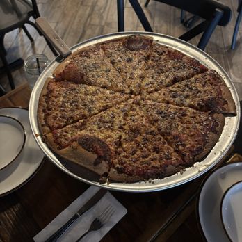 The Underground Pizza - Playing pizza TC Large 16" Rivers Pie - Pizza Near Me - Palm Beach Gardens, Florida The Underground Pizza - Playing pizza TC Large 16" Rivers Pie - Pizza Near Me - Palm Beach Gardens, Florida