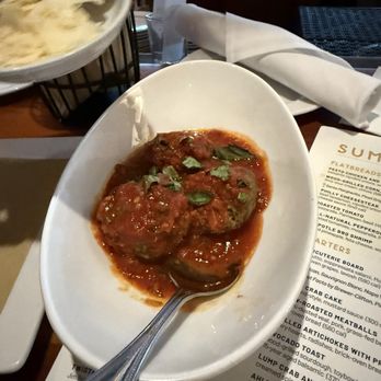 Seasons 52 - Slow-Roasted Meatballs appetizer - New American Near Me - Orlando, Florida Seasons 52 - Slow-Roasted Meatballs appetizer - New American Near Me - Orlando, Florida