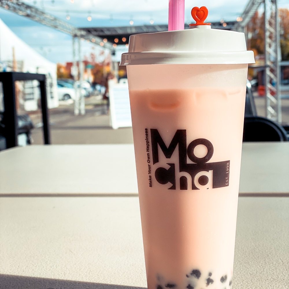 Carmel Milk Tea with Coffee Jellies
