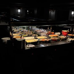 The salad bar amazing
