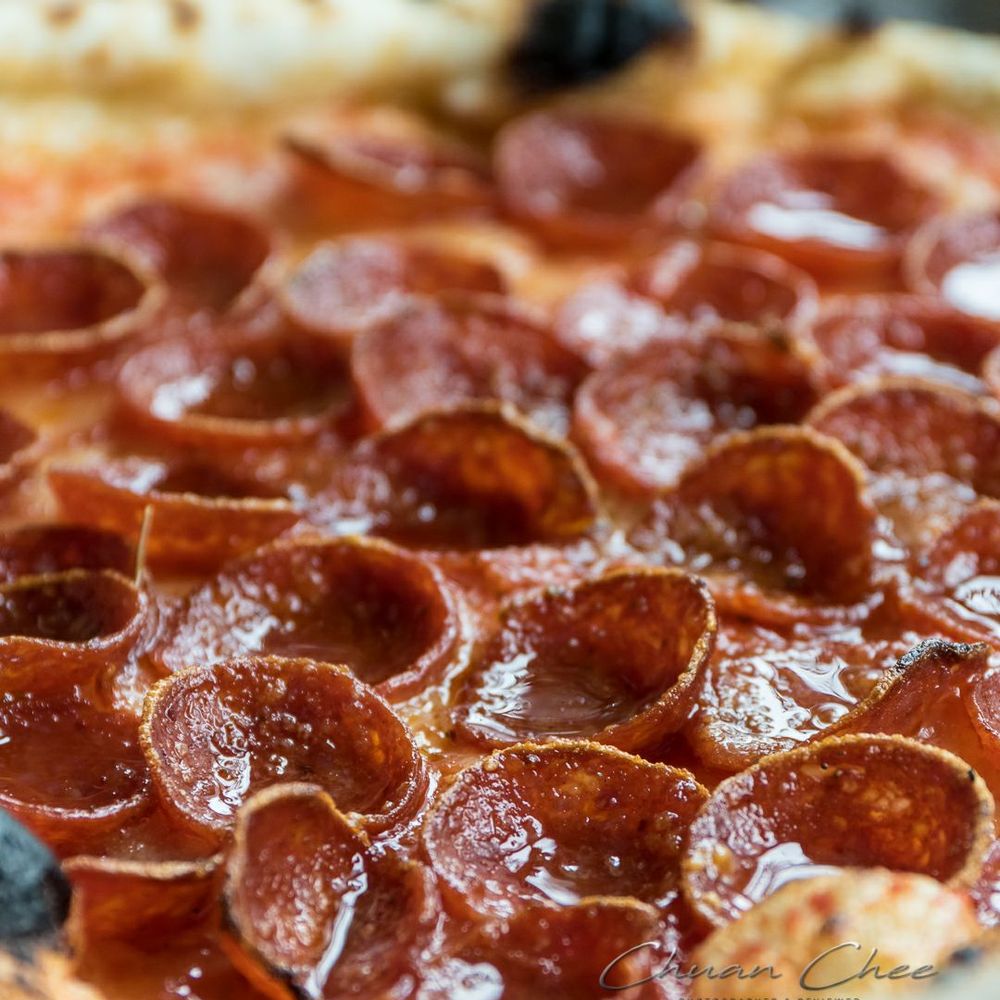 General Assembly Pizza - Loving Cup Pizza ($14.50) with Honey ($1.00) - Pizza Near Me - Toronto, Ontario