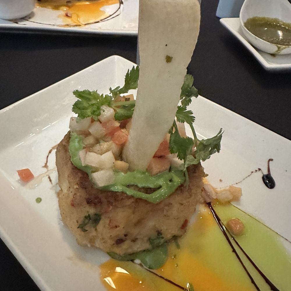 Selva University Town Center - Crab cake- too fishy - Latin American Near Me - Sarasota, Florida
