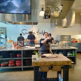 Sur La Table - Chef Tanya started the class with how to make the correct knife cuts. - Home Decor Near Me - Las Vegas, Nevada