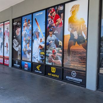 Monkey Sports - Featured athletes on the front windows - Hockey Equipment Near Me - Long Beach, California Monkey Sports - Featured athletes on the front windows - Hockey Equipment Near Me - Long Beach, California