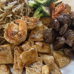 Ginza Sushi & Hibachi - 21. Hibachi Chicken and Steak Combo is amazing, the meat is of good quality, every vegetable is fresh, and besides it is gluten free!