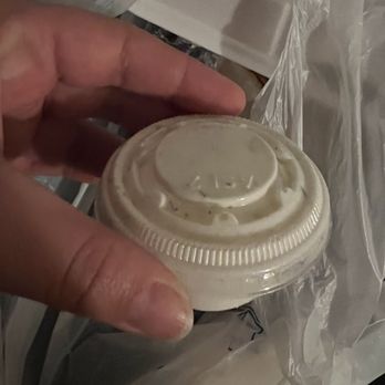 Soulard Gyro - Tzatziki Dip cup looking expired - Falafel Near Me - Wentzville, Missouri Soulard Gyro - Tzatziki Dip cup looking expired - Falafel Near Me - Wentzville, Missouri