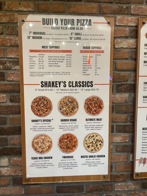 Menu photo 2 Shakey's Pizza Parlor Whittier, CA Menu photo 2 Shakey's Pizza Parlor Whittier, CA
