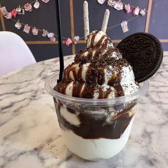 Nobibi - Oreo sundae type creation - Ice Cream & Frozen Yogurt Near Me - Buena Park, California