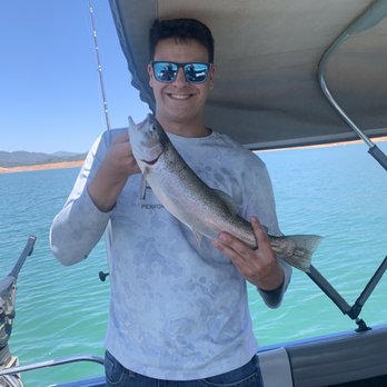 Eric Degraffenreid Guide Service - Nice sized rainbow! - Fishing Near Me