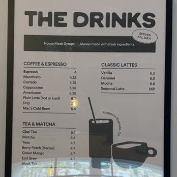 Abode Bakehouse & Kitchen - Drink Menu - Coffee & Tea Near Me - Temecula, California