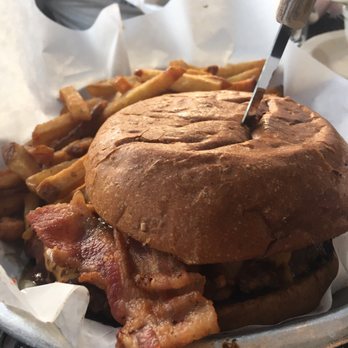 Doc's Backyard Grill - Hickory burger - Husband said it wasn't worth the money - American Near Me - Sunset Valley, Texas Doc's Backyard Grill - Hickory burger - Husband said it wasn't worth the money - American Near Me - Sunset Valley, Texas