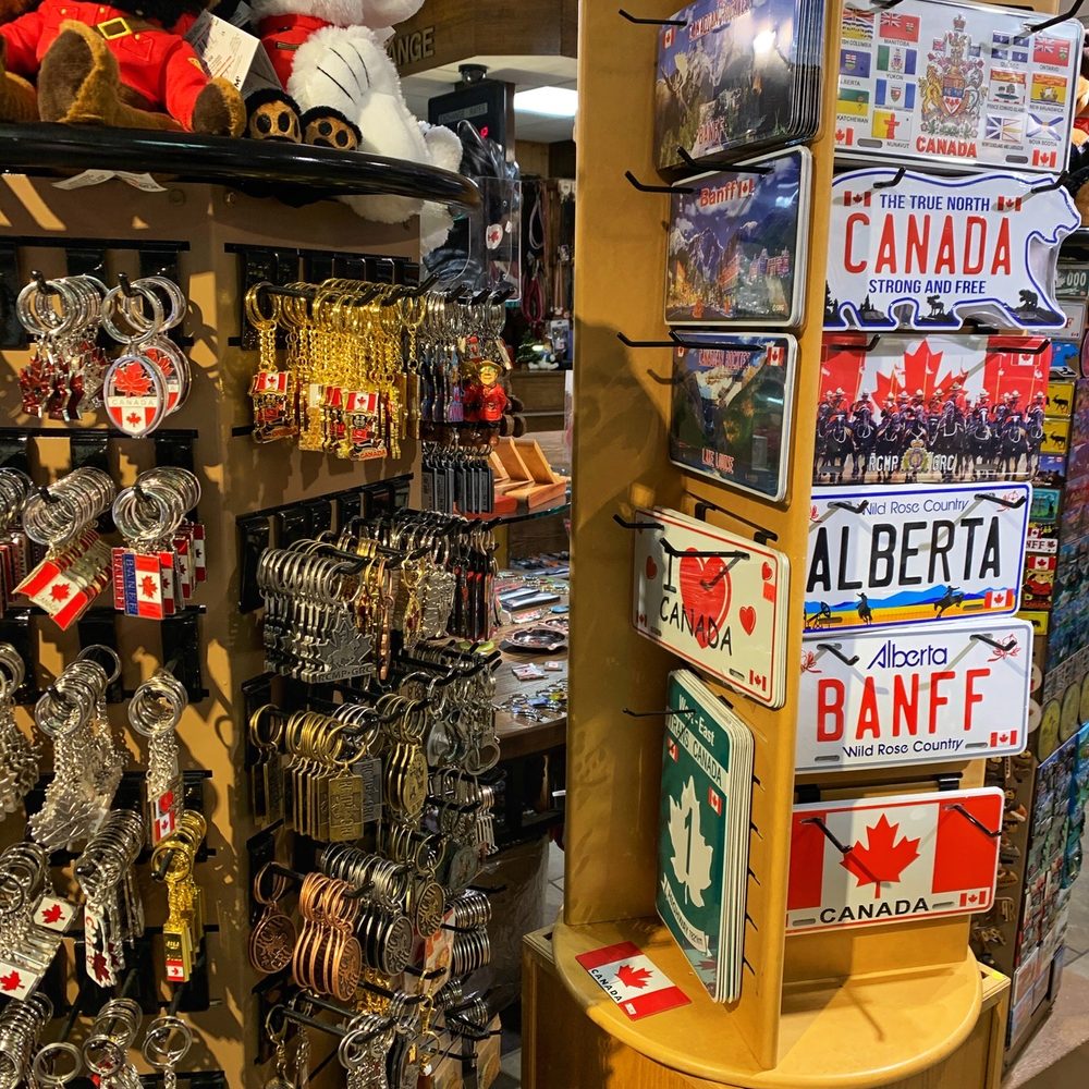 Clock Tower Village Mall - Gift Store Interior - Shopping Centers Near Me - Banff, Alberta