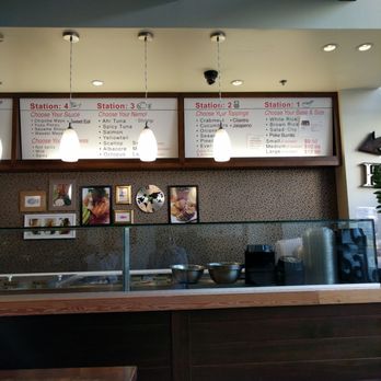 Poke Salad Bar - Poke Near Me - Pasadena, California