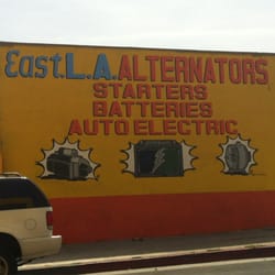 East L A Alternators - Side view