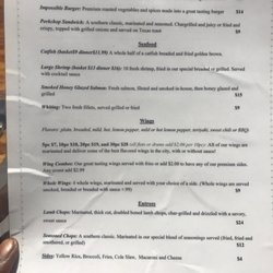 Central Station Sports Cafe - Menu Pg 2