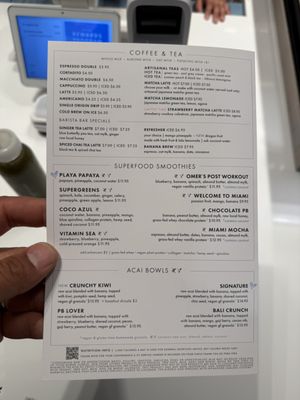 Menu photo 1 Pura Vida Miami New York, NY Menu photo 1 Pura Vida Miami New York, NY