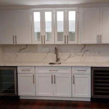 Modern Marble & Granite - Another great collaboration from Modern Marble & Granite and Capital City Contractors DC. Fully custom wet bar. - Countertop Installation Near Me - Alexandria, Virginia Modern Marble & Granite - Another great collaboration from Modern Marble & Granite and Capital City Contractors DC. Fully custom wet bar. - Countertop Installation Near Me - Alexandria, Virginia