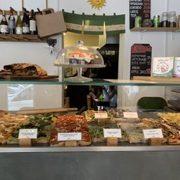 So many pizzas available by the slice