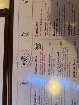 Menu photo 3 The Breakfast Club London, XGL Menu photo 3 The Breakfast Club London, XGL