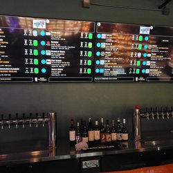 Hop & Vine Bottle Shop and Taproom - On tap selection