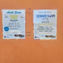 City of Colusa Public Pool - Hours. September 22nd