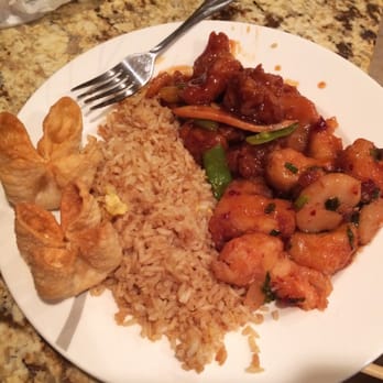 Gourmet China - Crab rangoon, fried rice, general tso chicken and Peking shrimp. - Chinese Near Me - Eagle, Colorado Gourmet China - Crab rangoon, fried rice, general tso chicken and Peking shrimp. - Chinese Near Me - Eagle, Colorado