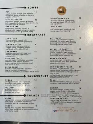 Menu photo 4 Mi Vida Tybee Island, GA Menu photo 4 Mi Vida Tybee Island, GA