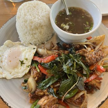 Di Fiora - Hot basil crispy chicken. - Asian Fusion Near Me - Seattle, Washington